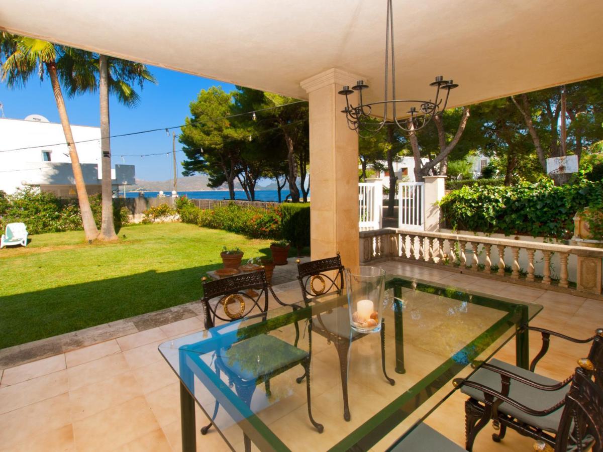 Villa Tita De Manresa, Con Jardines Y Vista Mar Alcúdia Eksteriør bilde