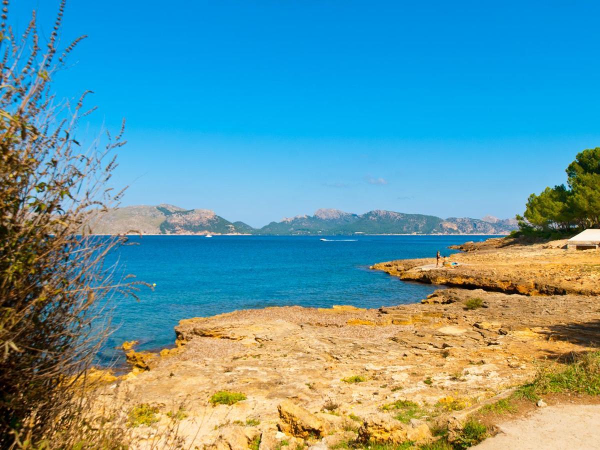 Villa Tita De Manresa, Con Jardines Y Vista Mar Alcúdia Eksteriør bilde